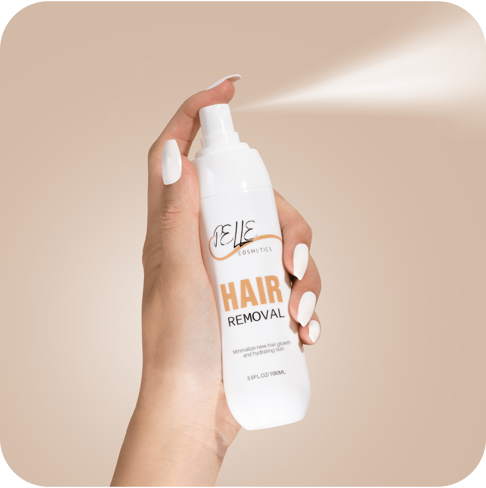 Pelle Cosmetics hårborttagningsspray